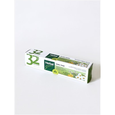 ЗУБ.ПАСТЫ A701-217 32 ЖЕМЧУЖИНЫ HERBAL Семь трав 100г