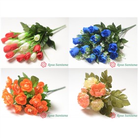 Роза Сантана - искусственные цветы от 10 рублей. Всё в наличии!