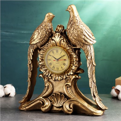 Часы "Птицы" 35см, бронза
