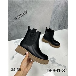 Женские ботинки ОСЕНЬ D5661-8 черные