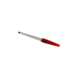 DiValore Пилка для искусственных и натуральных ногтей, металлическая, черная ручка 17,2см (108-020) (Китай)