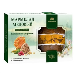 Мармелад медовый "Сибирское здоровье" без сахара 200г