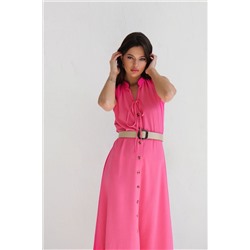 9592 Платье, как из к/ф "Красотка", ярко-розовое (остаток: 42)