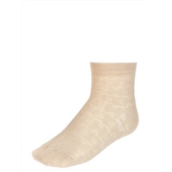 Носки для мальчика с ажурным рисунком "пазл"