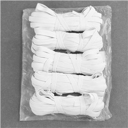 Универсальная бельевая резинка белый (упаковка 20шт)