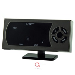 VST815 (темпер будильник дата) часы авто