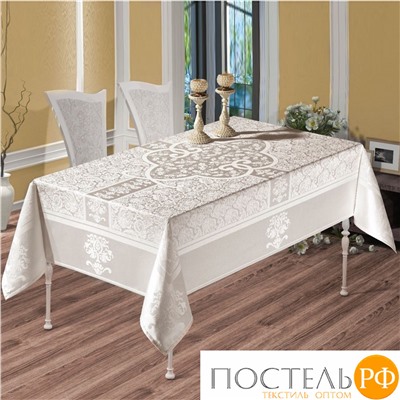 Скатерть Monalife Vip Cotton 160*220 М 722/KAHVE