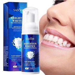 Мусс отбеливающий для зубов SADOER Brighten Whiten 60мл