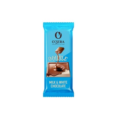 «O'Zera», шоколад Double Milk & White chocolate, 24 г (упаковка 30 шт.)