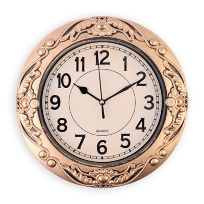 Часы настенные "Кимберли",  d-26 см, циферблат 19.5 см, дискретный ход