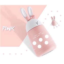 Термос для еды и напитков Кролик светло-розовый 300мл