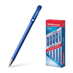 ErichKrause® Ручка гелевая "G-Soft" синяя (поштучно) арт.39206