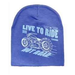 Шапка для мальчика 9.002 Live to Ride синий