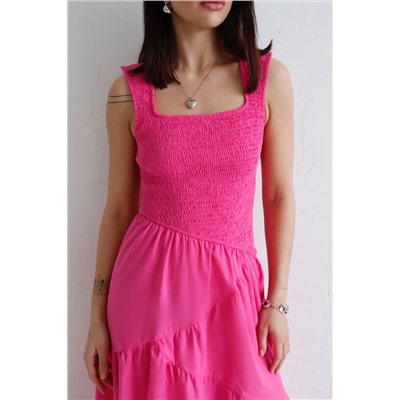 12618 Платье розовое