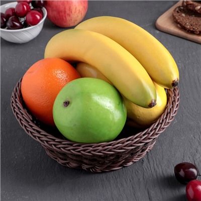 Корзинка для фруктов и хлеба «Древо», 21×21×6,5 см