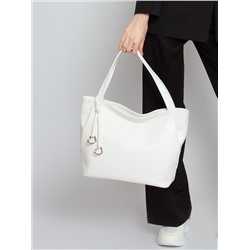 Женская кожаная сумка Richet 2965LN 256 Белый