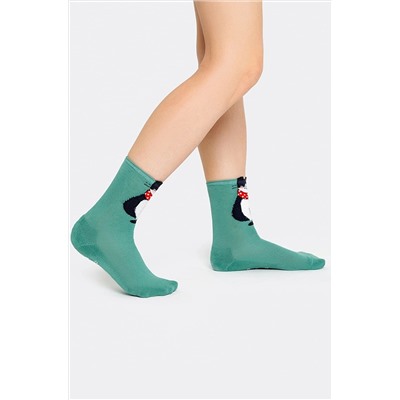 Женские носки с махровой стопой противоскользящие Mark Formelle