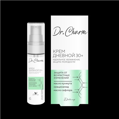 Dr.CHARM Крем дневной 30+ ИДЕАЛЬНОЕ УВЛАЖНЕНИЕ ЗАЩИТА МОЛОДОСТИ, 30г