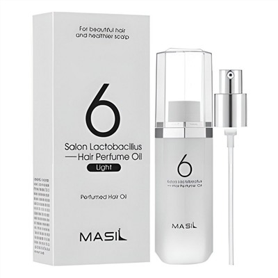 Masil Масло для волос c лактобактериями / 6 Salon Lactobacillus Hair Parfume Oil Light, 66 мл