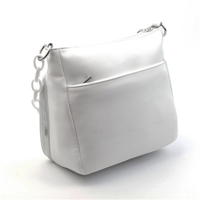 Женская сумка через плечо из эко кожи 7209 Вайт