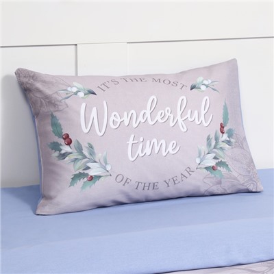 Постельное бельё Этель 1,5 сп Wonderful time 143х215 см, 150х214 см, 50х70 см -1 шт, 100 % хлопок, бязь