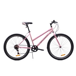 Велосипед 26" рама 17" 7sp KRYPTON TWINKLE ONE нежный розовый
