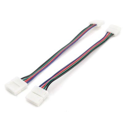 Набор соединяющих коннекторов Apeyron Electrics для RGB ленты, 10 мм, 2 шт