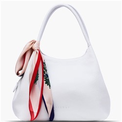 Женская кожаная сумка Richet 2395LN 256 Белый