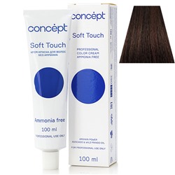 Крем-краска для волос без аммиака 5.16 блондин темный пепельно-фиолетовый Soft Touch Concept 100 мл