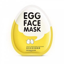 Яичная тканевая маска для лица Bioaqua Egg Face MaskКосметика уходовая для лица и тела от ведущих мировых производителей по оптовым ценам в интернет магазине ooptom.ru.