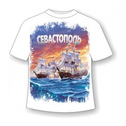 Подростковая футболка Севастополь сражение