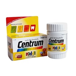 Витаминный комплекс для детей от Centrum Dietary Supplement Product Kiddi 40 Tablets 78g