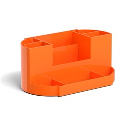 ErichKrause® Настольная пластиковая подставка "Victoria Neon Solid" оранжевый арт.51486