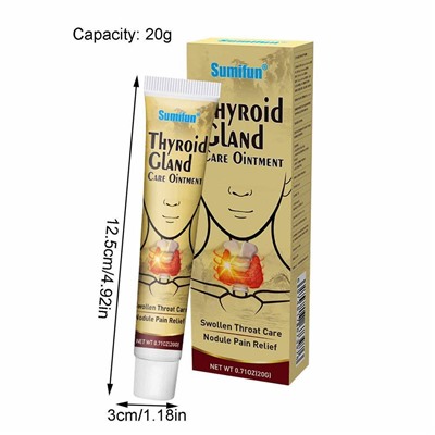 Крем для лечения фарингита, боли в горле Sumifun Thyroid Gland Cream 20 g