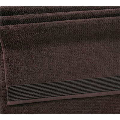 Полотенце махровое Волна коричневый Текс-Дизайн