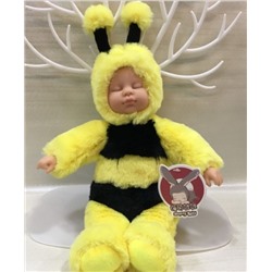 Кукла-сплюшка "Пчелка", 25 см