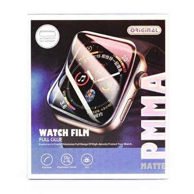 Защитная пленка TPU - Polymer nano для "Apple Watch 40 mm" матовая (black) прозрачный