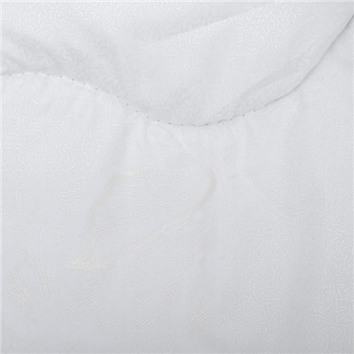 Одеяло зимнее 140х205 см, иск. лебяжий пух, ткань глосс-сатин, п/э 100% 2935836