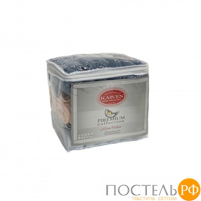 Набор полотенец Карвен Micro Cotton Premium "EZGI-3" 70*140 3шт. махра НS 982