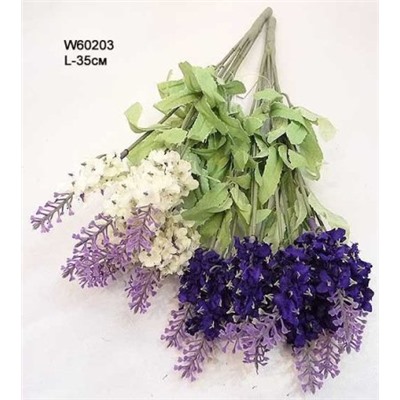 Цветок искусственный Лаванда 35 см / W60203 /уп 10/600/