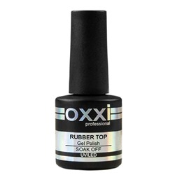 Топ для гель-лака Oxxi Professional Rubber Top Coat 15мл