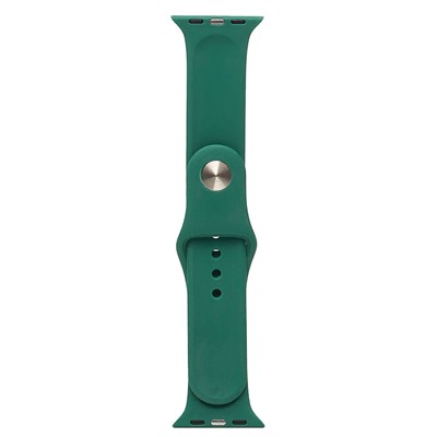 Ремешок - ApW01 Apple Watch 42/44/45мм силикон (005) (green)