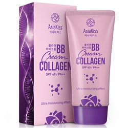 AsiaKiss BB-крем для лица тонирующий КОЛЛАГЕН Collagen BB Cream 60 мл
