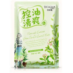 Тканевая маска Зеленый чай