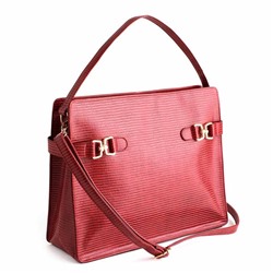 Женская сумка (темно-красная)