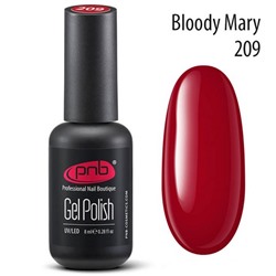Гель-лак PNB 209 Bloody Mary 8 мл