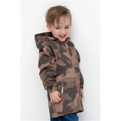 Куртка ВК 30117/н/1 УЗГ серо-коричневый, геометрический камуфляж