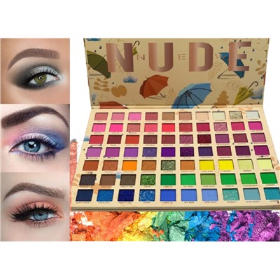 Профессиональная палитра теней для макияжа Nude Yachan Beauty Eyeshadow Palette 70 цветов