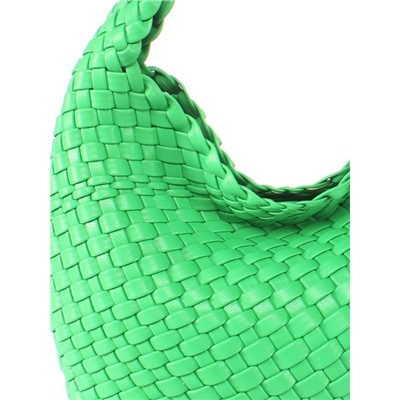 Сумка женская искусственная кожа BSK-21061-1  (плетенка),  1отдел+косметичка,  зеленый 255145