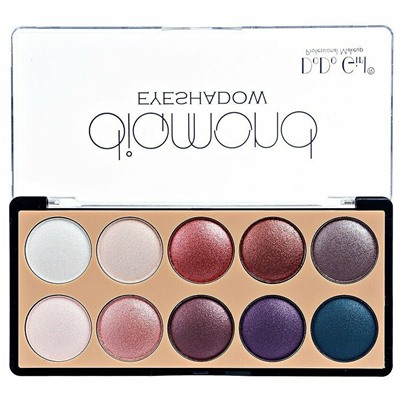 Палетка Теней Do Do Girl Diamond Eyeshadow 01 А 10 цветов